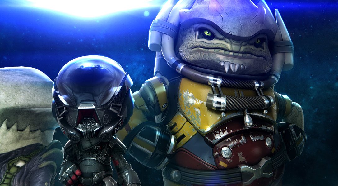 Герои LittleBigPlanet 3 покоряют космос! Бесплатный набор костюмов Mass Effect: Andromeda будет доступен уже завтра