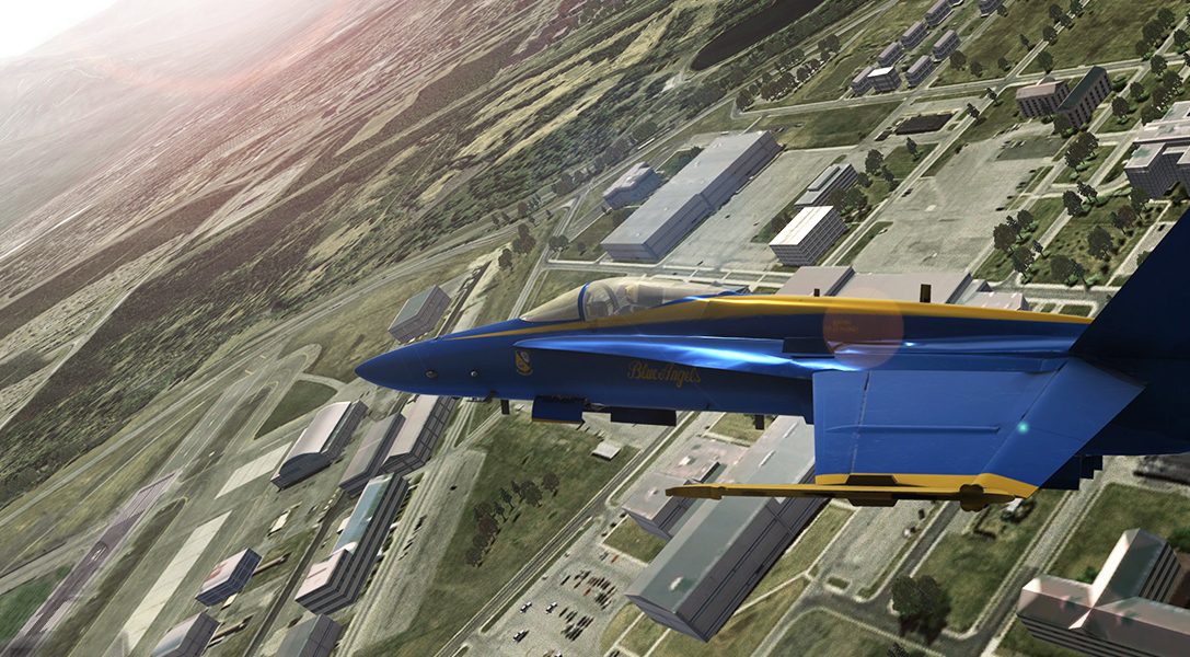 Blue Angels Flight Simulator — плод совместной работы любителя авиации и военно-морского флота США