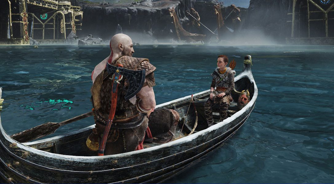 Как создавались путешествия на лодке в God of War