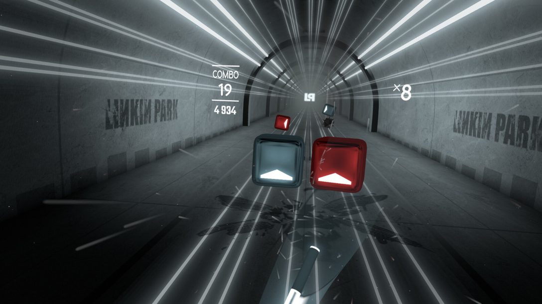 Музыка Linkin Park ждет вас в Beat Saber