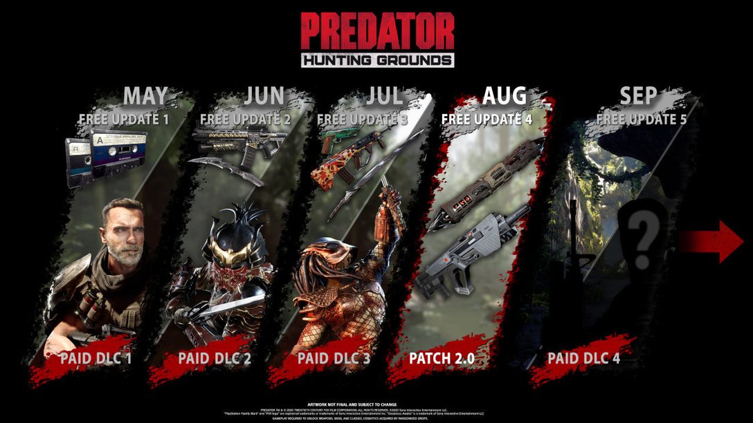 Predator: Hunting Grounds — новости за август
