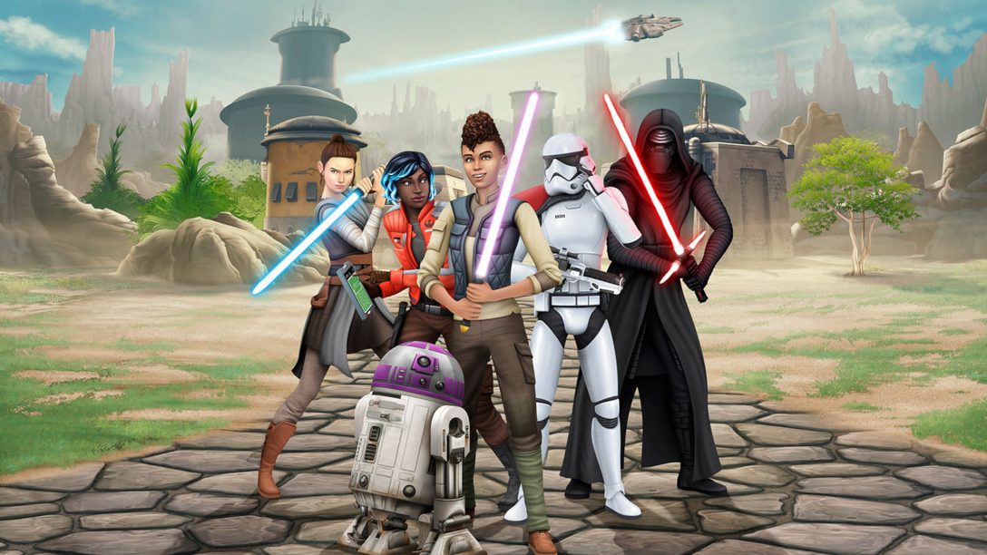 Окунитесь в истории по мотивам «Звездных войн» в «The Sims 4 Star Wars: Путешествие на Батуу»