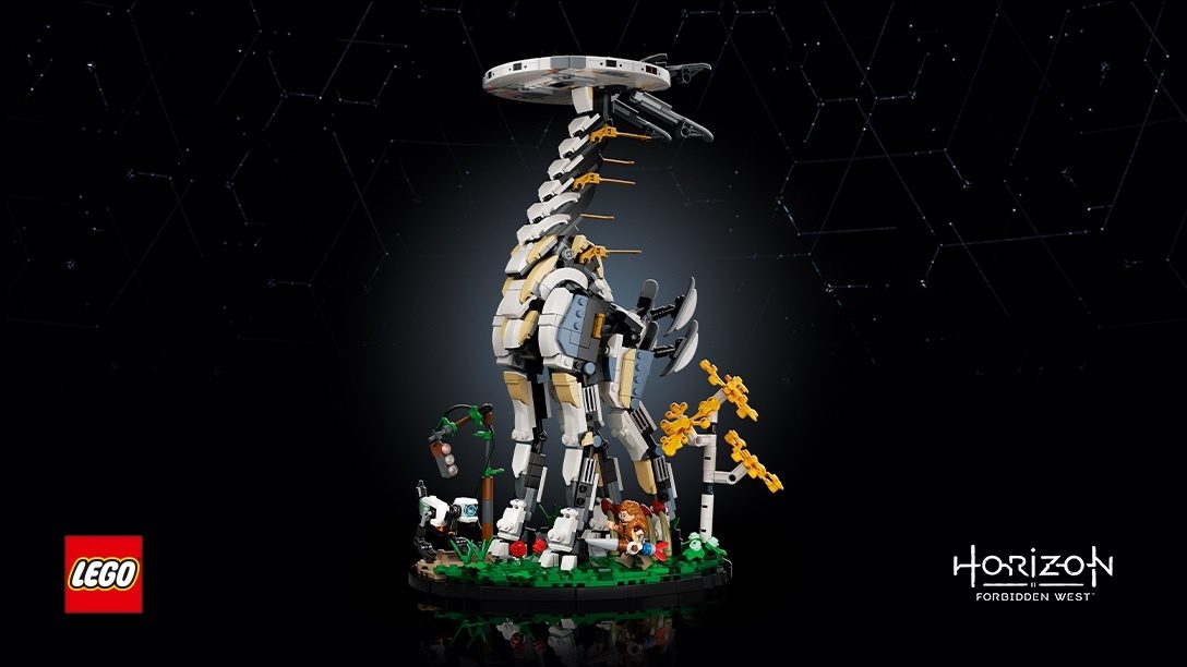 Компания LEGO Group воссоздала легендарного длинношея из «Horizon Запретный Запад» с помощью блоков